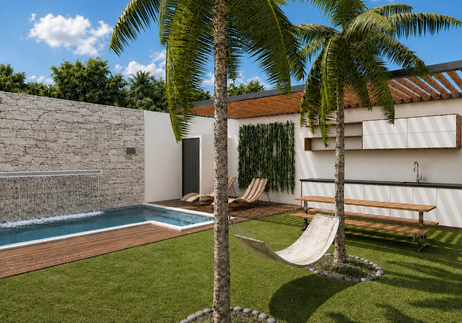 Casa Yu: vista 1